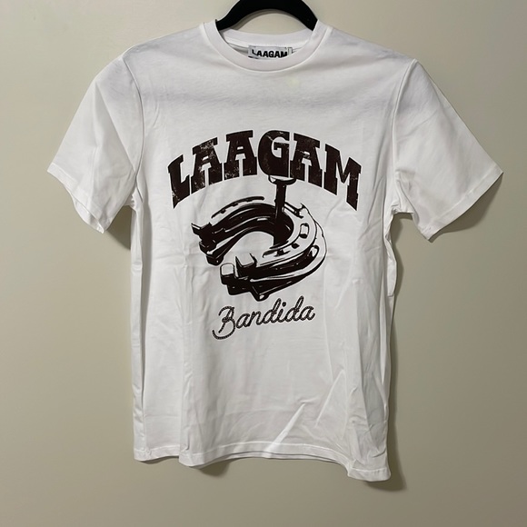 LAAGAM - Bandida Cotton Logo T-Shirt - XS - Picture 2 of 4